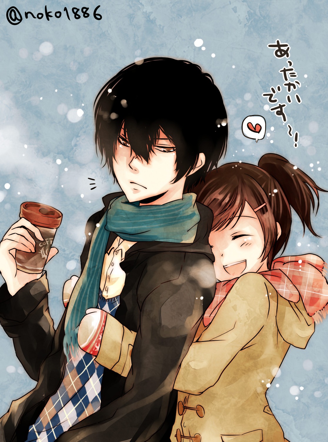 hibari_kyoya, katekyo_hitman_reborn!, miura_haru, noko_(noko1886)