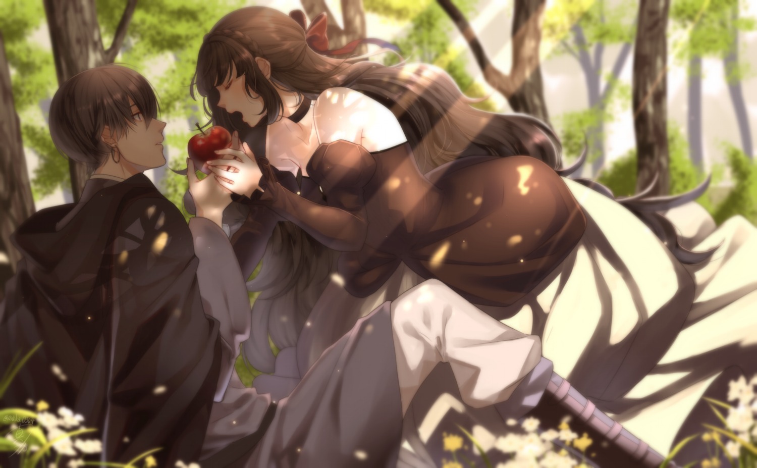 dress, maka, snow_white