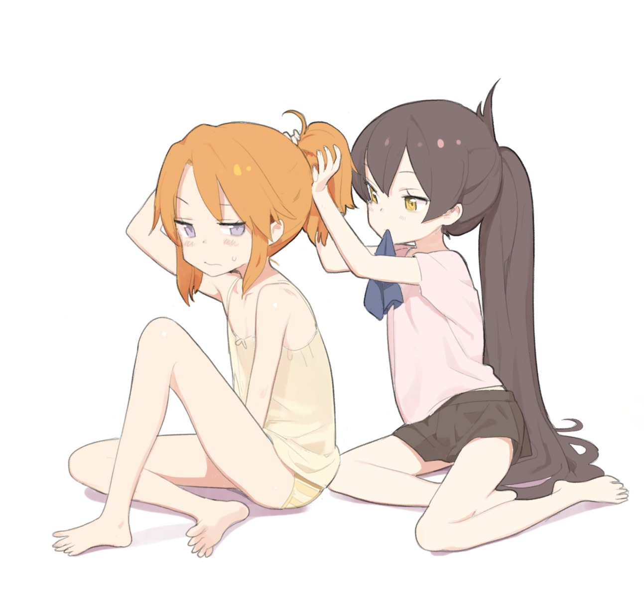 doremi, feet, lingerie, matoba_risa, pantsu, shimapan, the_idolm@ster, the_idolm@ster_cinderella_girls