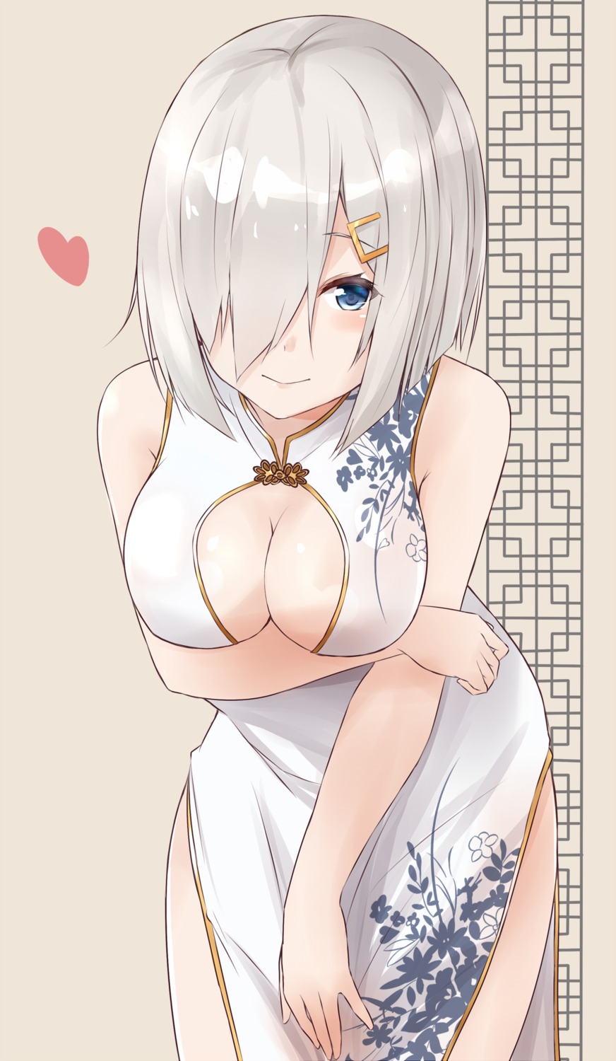 breast_hold, chinadress, cleavage, hamakaze_(kancolle), kantai_collection, saku_(kudrove)