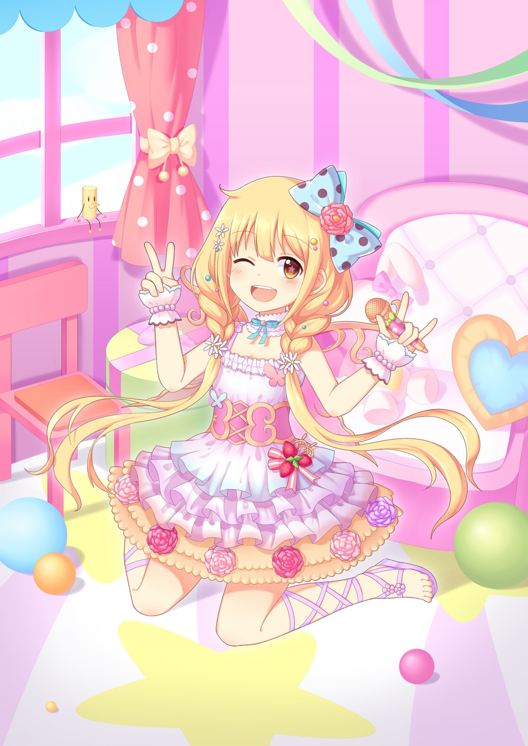 dress, futaba_anzu, kuta_(shi_cai), the_idolm@ster, the_idolm@ster_cinderella_girls