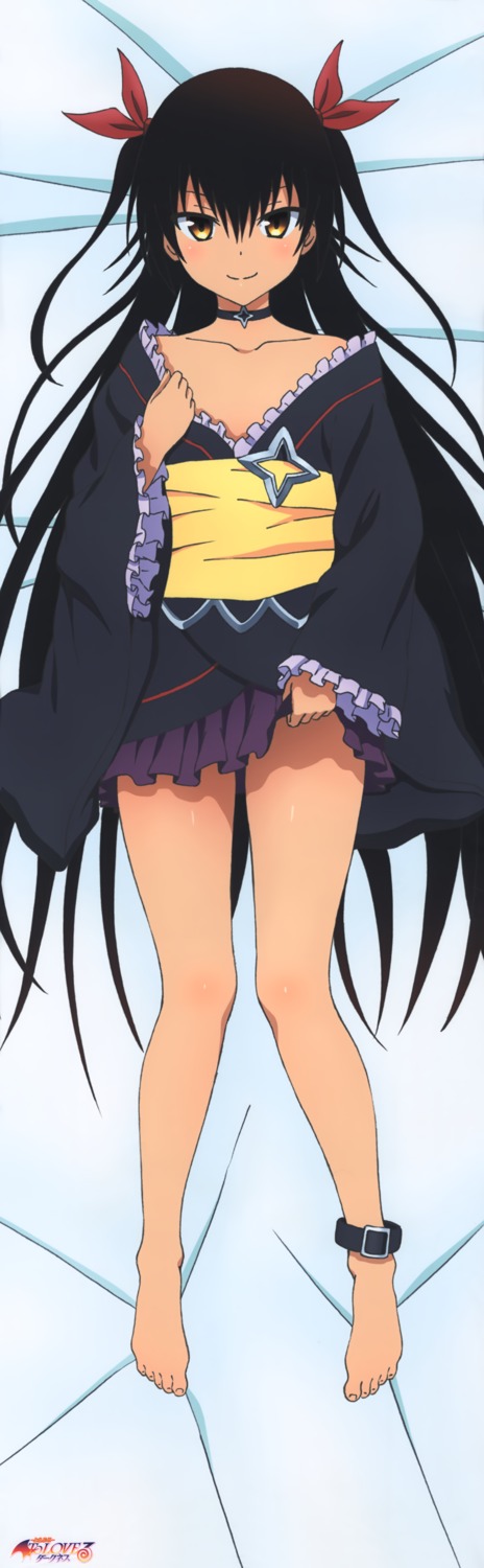 dakimakura, lolita_fashion, nemesis, open_shirt, skirt_lift, to_love_ru, to_love_ru_darkness, undressing