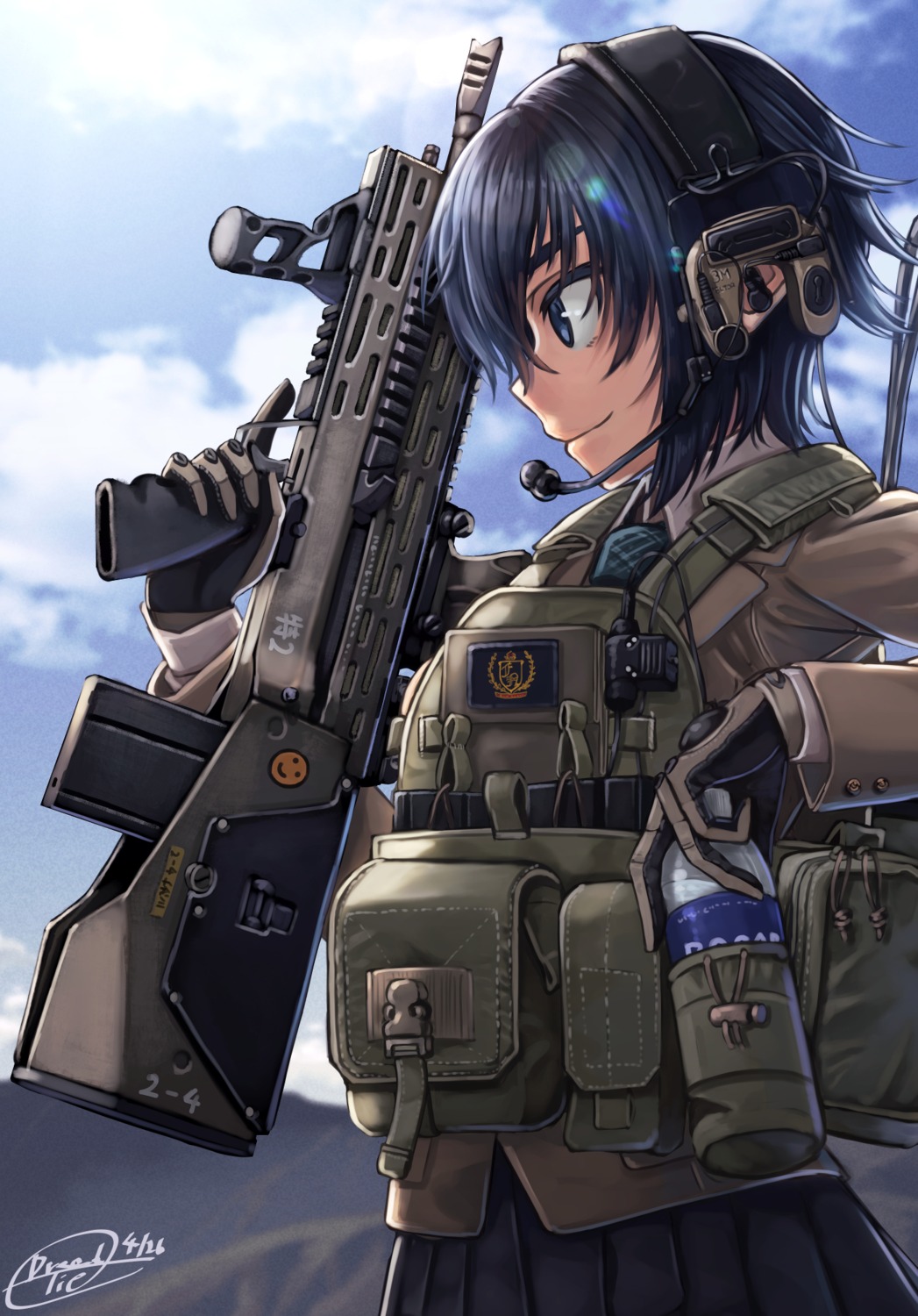dreadtie, gun