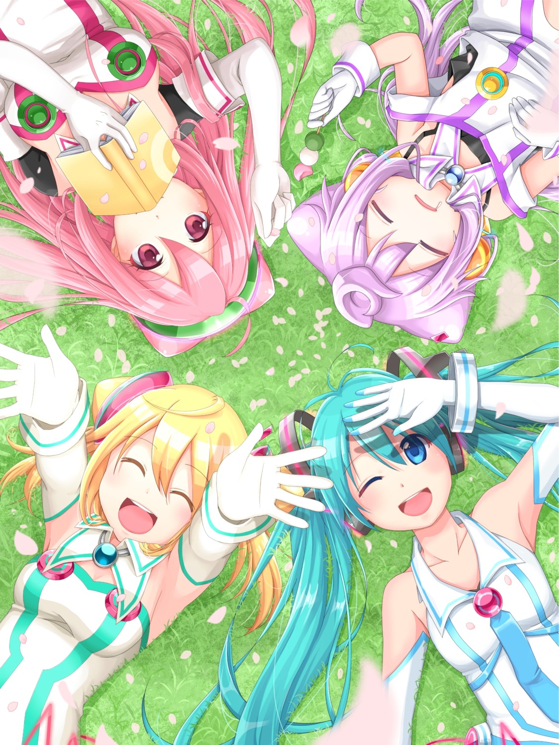 aira, cleavage, crossover, hacka_doll, hacka_doll_no._1, hacka_doll_no._2, hacka_doll_no._3, hatsune_miku