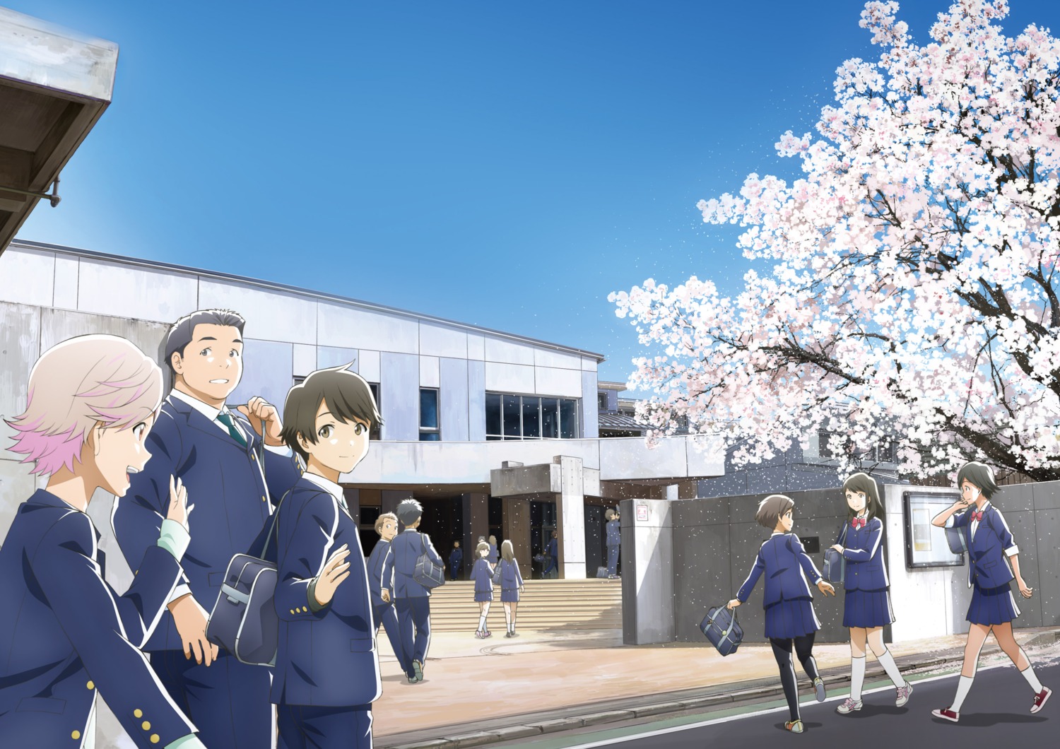 azumi_kotarou, hira_takumi, mizuno_akane, morita_kazuaki, nishio_chinatsu, pantyhose, seifuku, tsuki_ga_kirei
