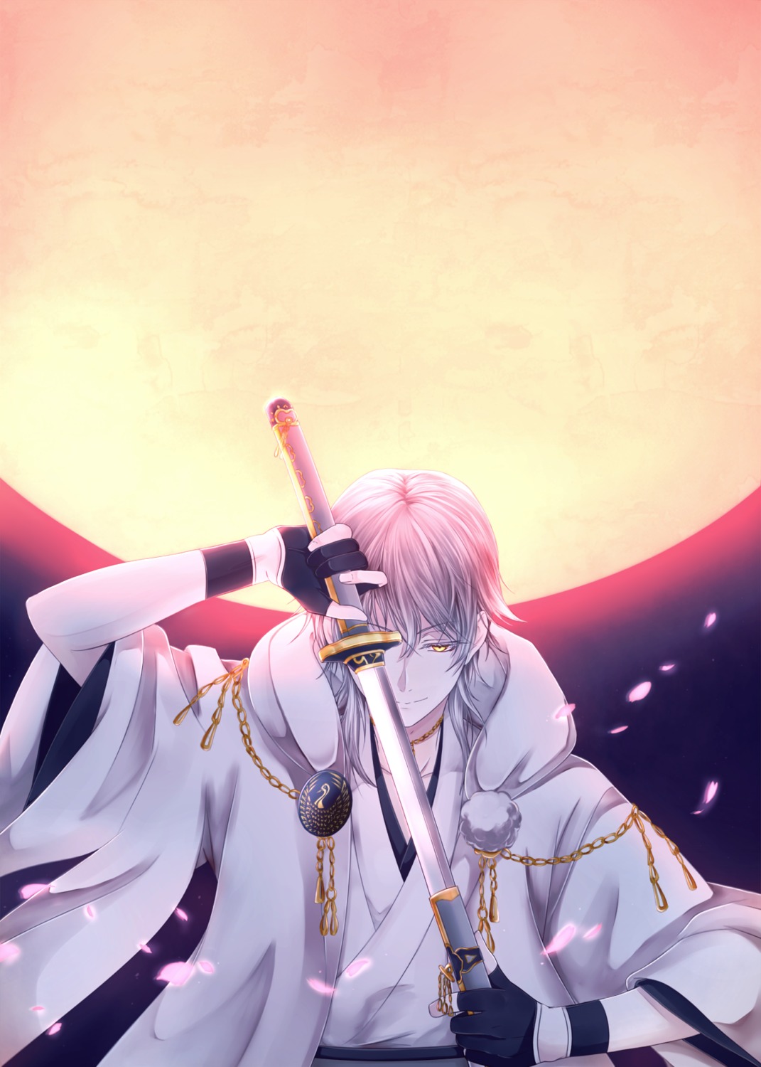 coro96, male, sword, touken_ranbu, tsurumaru_kuninaga