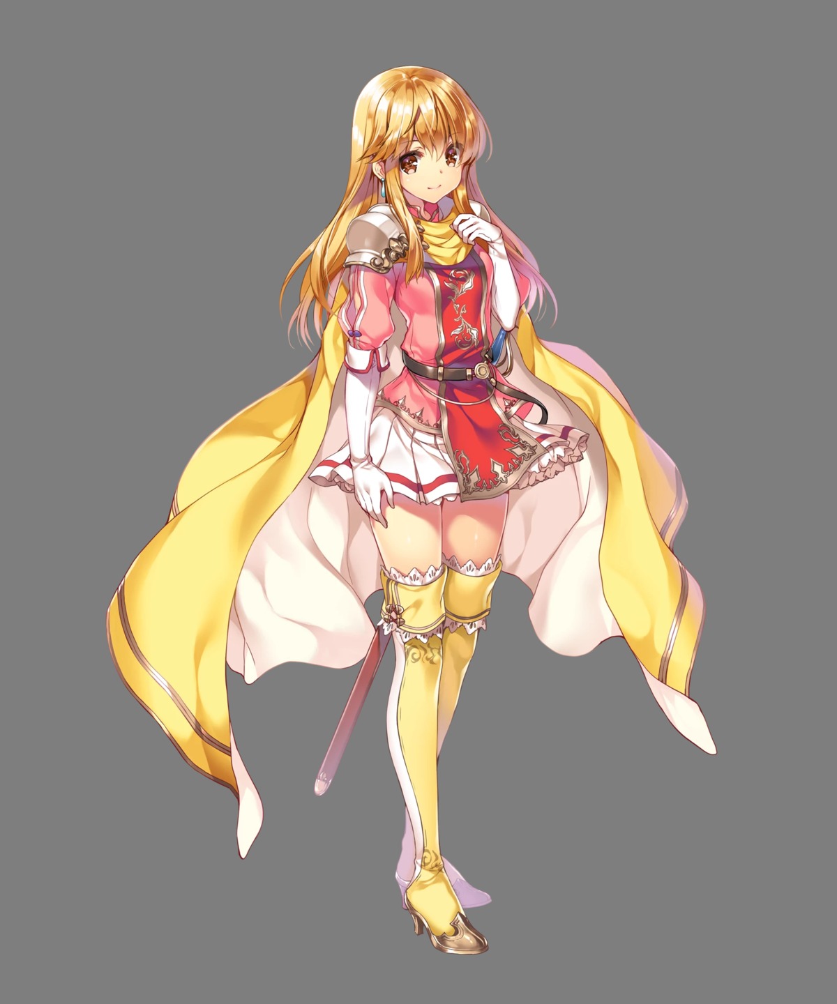 armor, fire_emblem, fire_emblem:_seisen_no_keifu, fire_emblem_heroes, heels, lachesis_(fire_emblem), miwabe_sakura, nintendo, sword, thighhighs, transparent_png