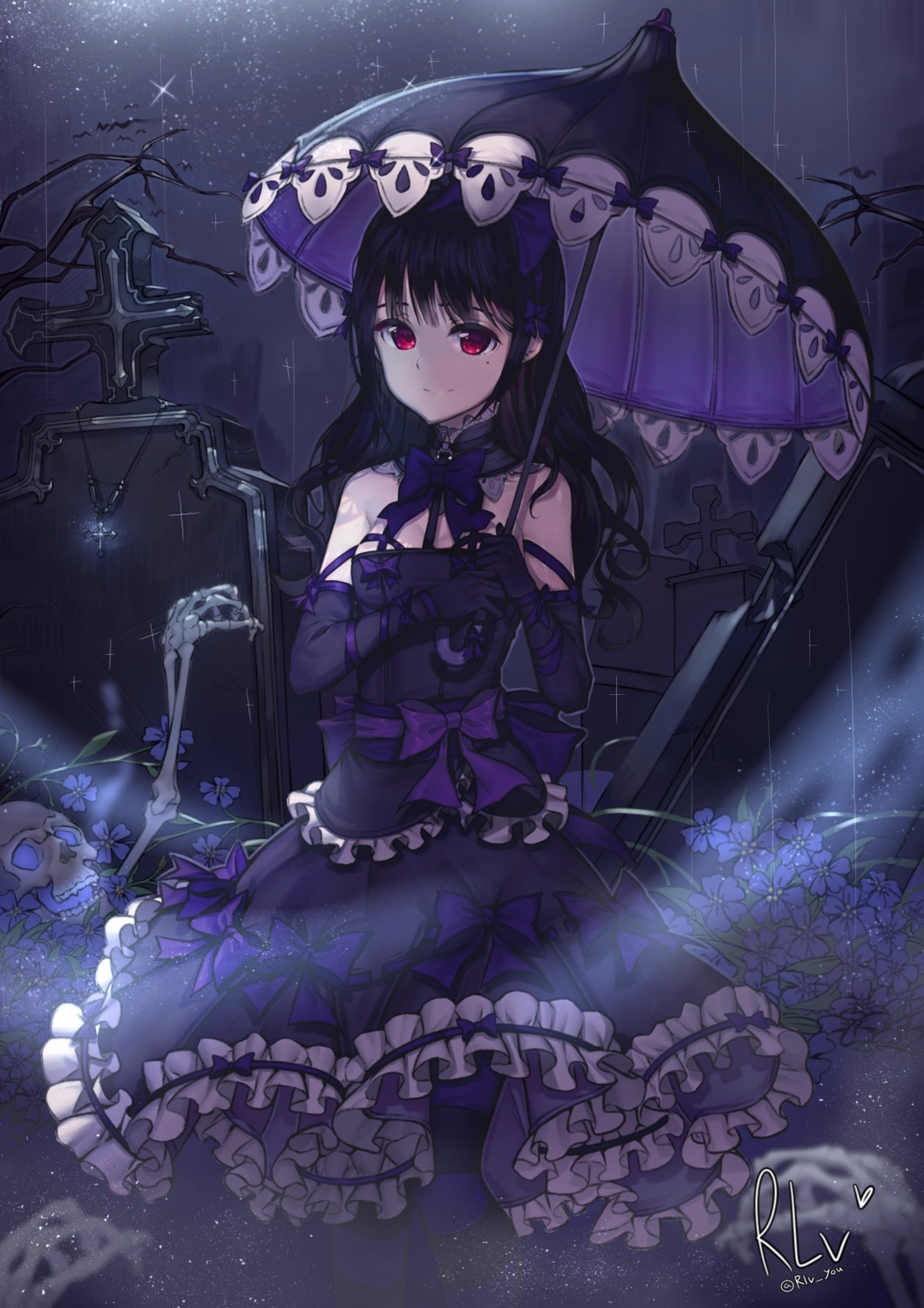 dress, hwayoung, lolita_fashion, umbrella