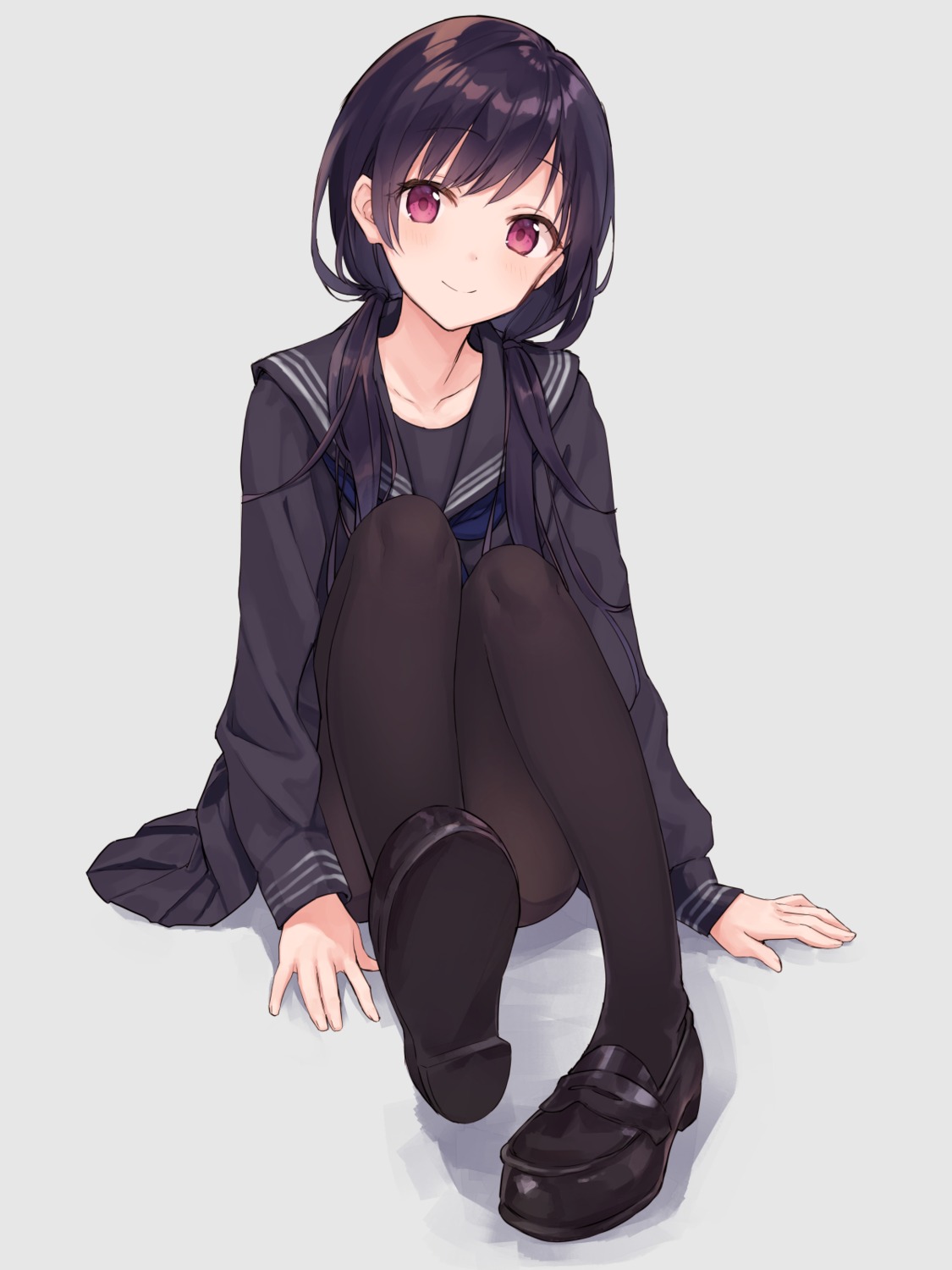 pantyhose, rimo, seifuku