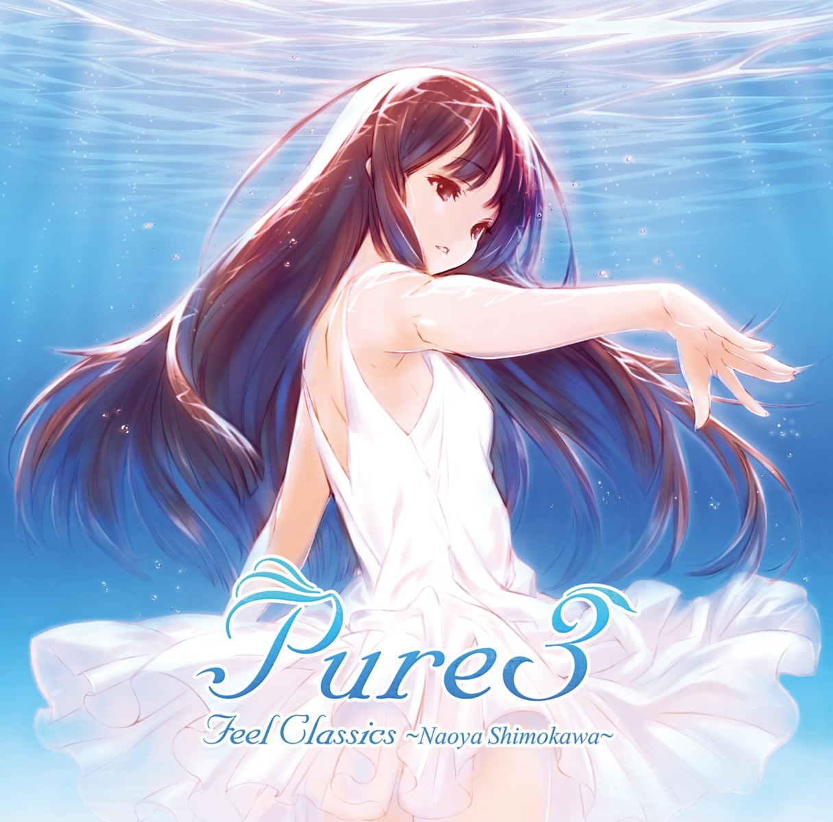 disc_cover, dress, jpeg_artifacts, kawata_hisashi, summer_dress