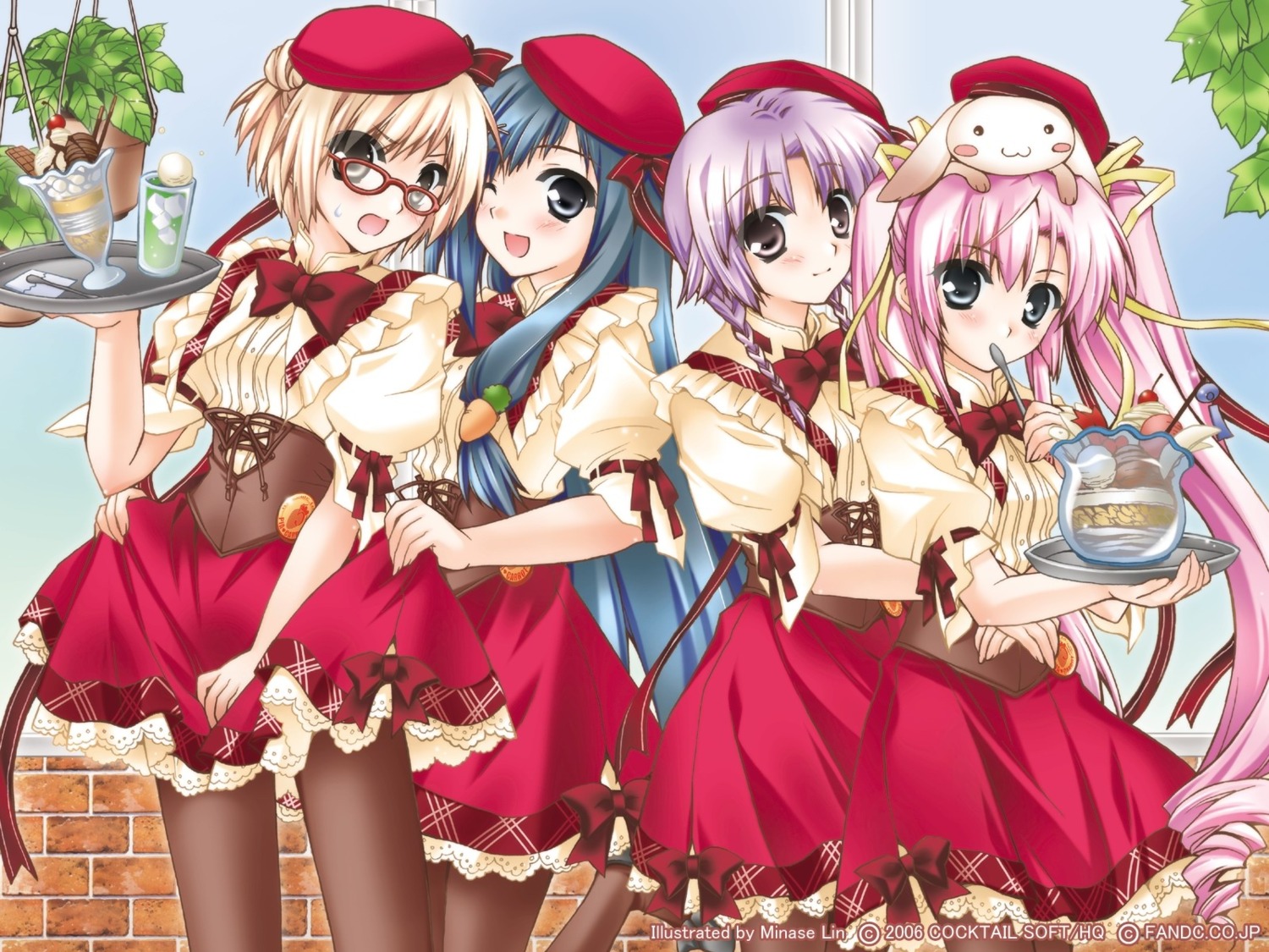 cocktail_soft, isaka_koharu, megane, minase_lin, pantyhose, pia_carrot, pia_carrot_go, riku_fumika