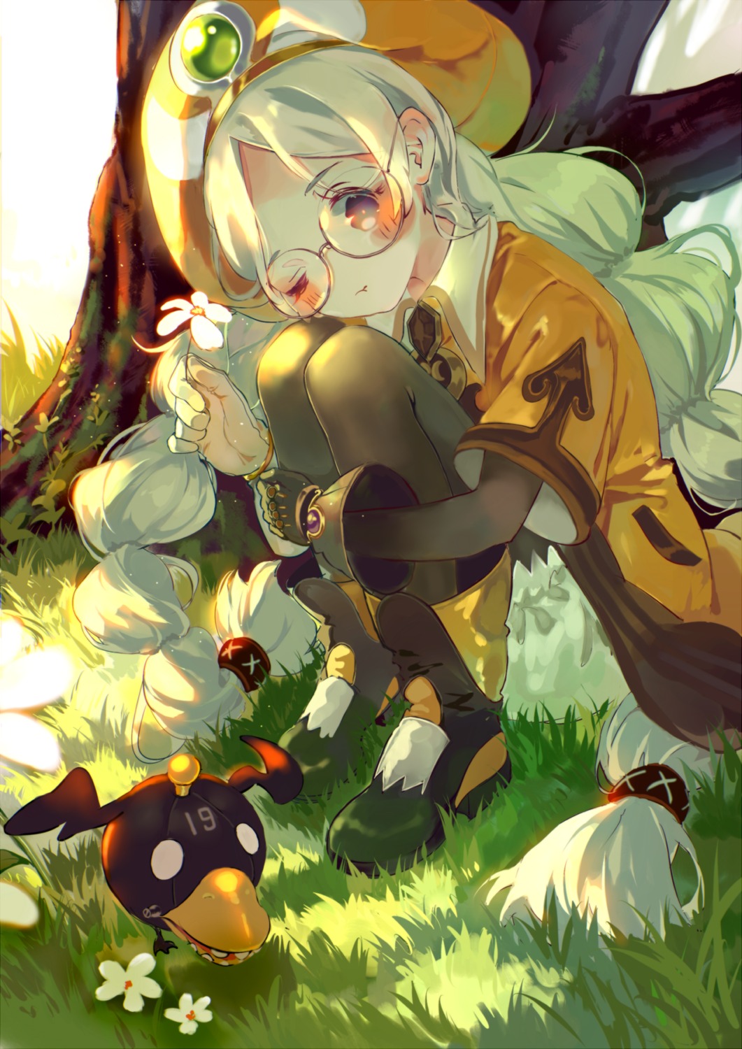 bou_shaku, dragon_nest, megane, pantyhose