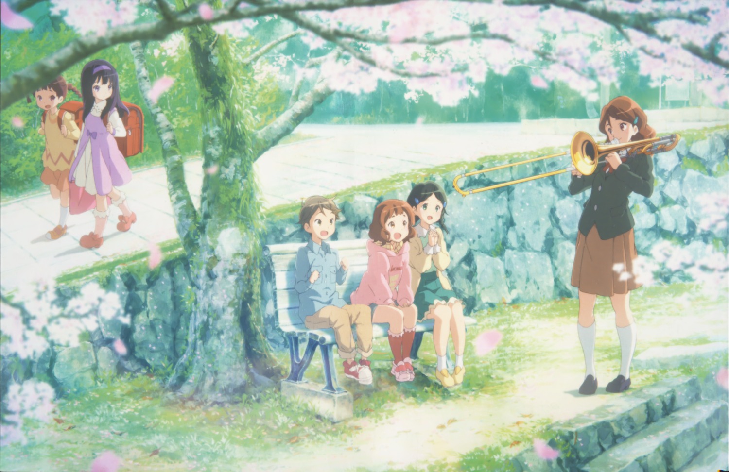 dress, hibike!_euphonium, kousaka_reina, oumae_kumiko, oumae_mamiko, saitou_aoi, seifuku