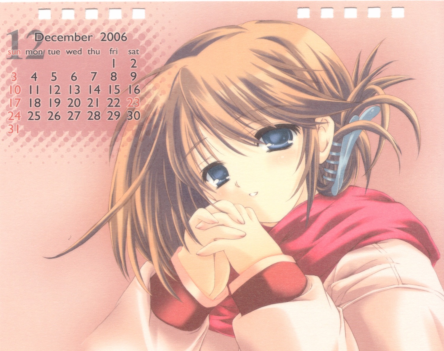 aizawa_hiroshi, calendar, high_risk_revolution, komaki_manaka, paper_texture, to_heart_(series), to_heart_2