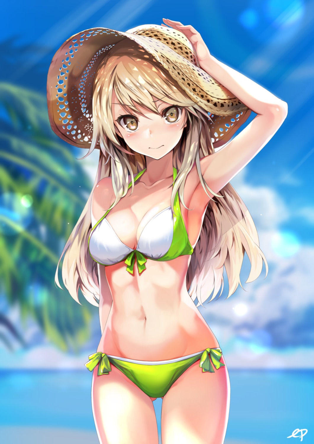 autographed, bikini, cleavage, ep_(emio_parn), swimsuits