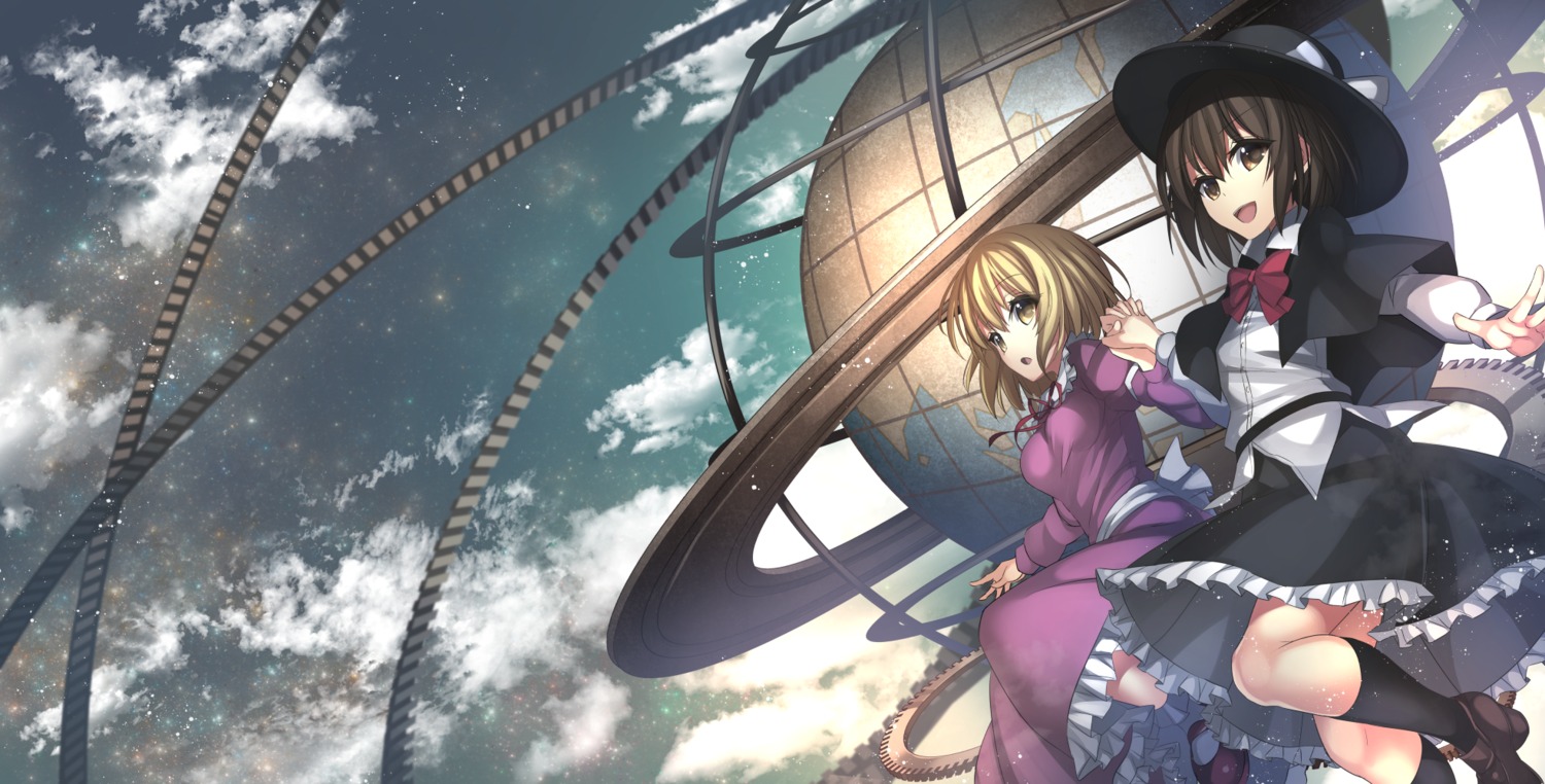 heels, janne_cherry, maribel_hearn, touhou, usami_renko