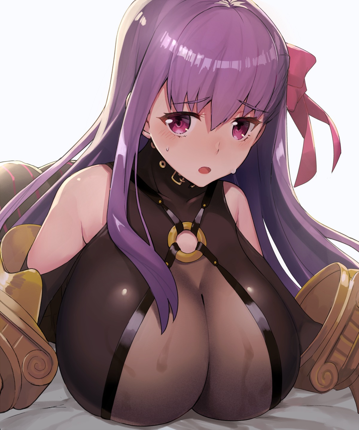 armor, cleavage, fate/extra, fate/extra_ccc, fate/grand_order, fate/stay_night, katsudansou, passion_lip, see_through