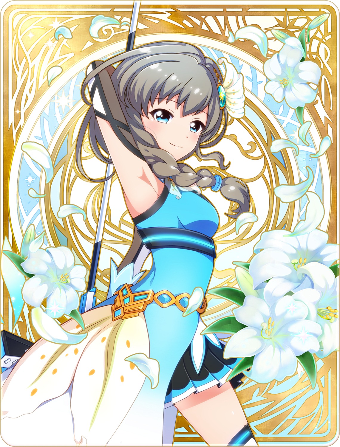 battle_girl_high_school, dress, narumi_haruka, tagme, weapon