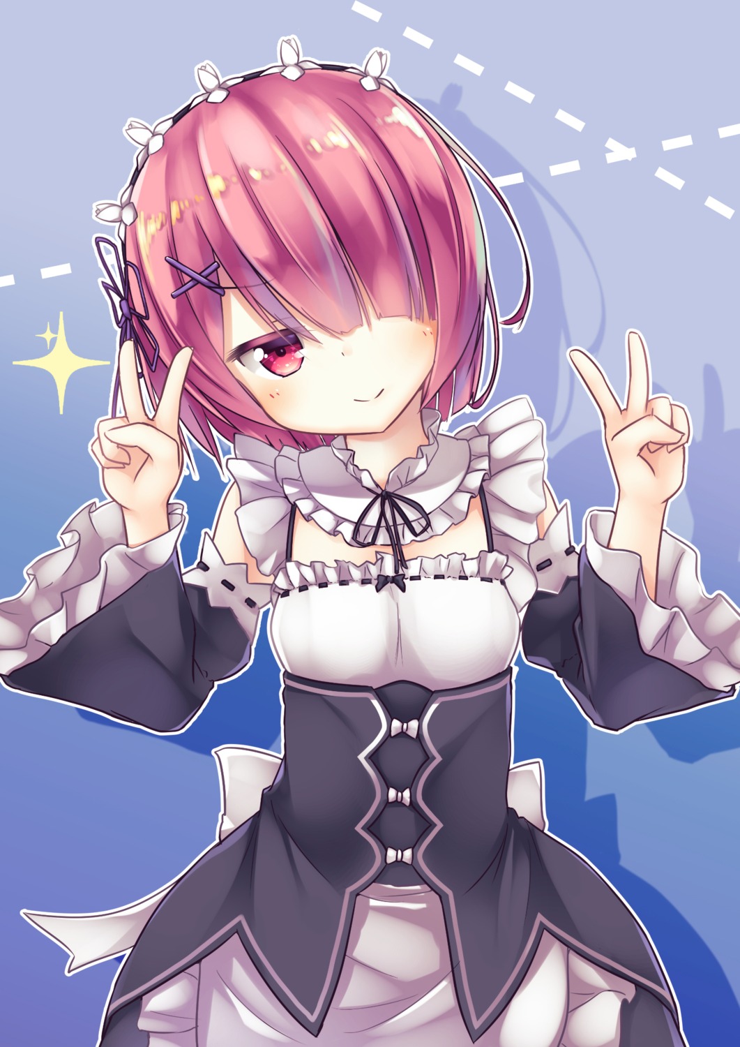 maid, ram_(re_zero), re:zero_kara_hajimeru_isekai_seikatsu, yuki_kawachi