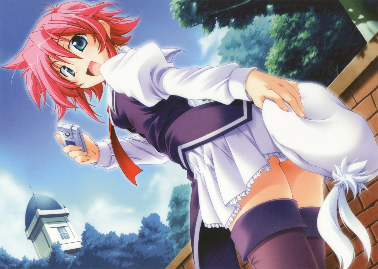 aizawa_misaki, haruka_ni_aogi_uruwashi_no, pantsu, screening, seifuku, takeya_masami, thighhighs