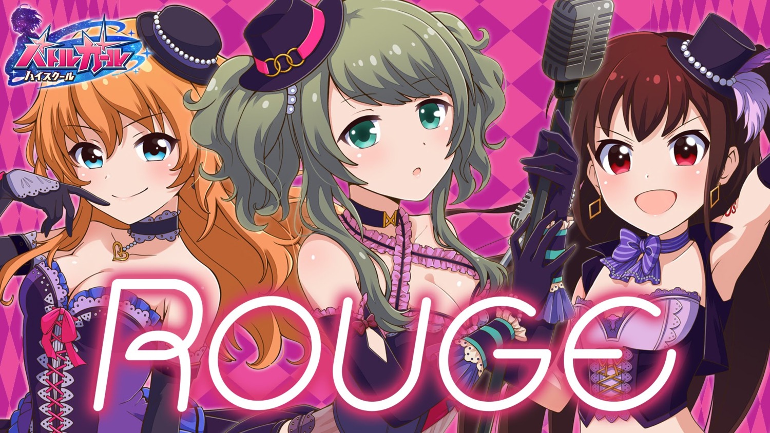 amano_nozomi, battle_girl_high_school, cleavage, himukai_yuri, tokiwa_kurumi, wallpaper