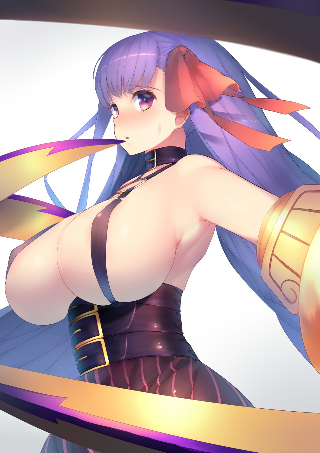 adukikumanoi, fate/extra, fate/extra_ccc, fate/stay_night, no_bra, passion_lip