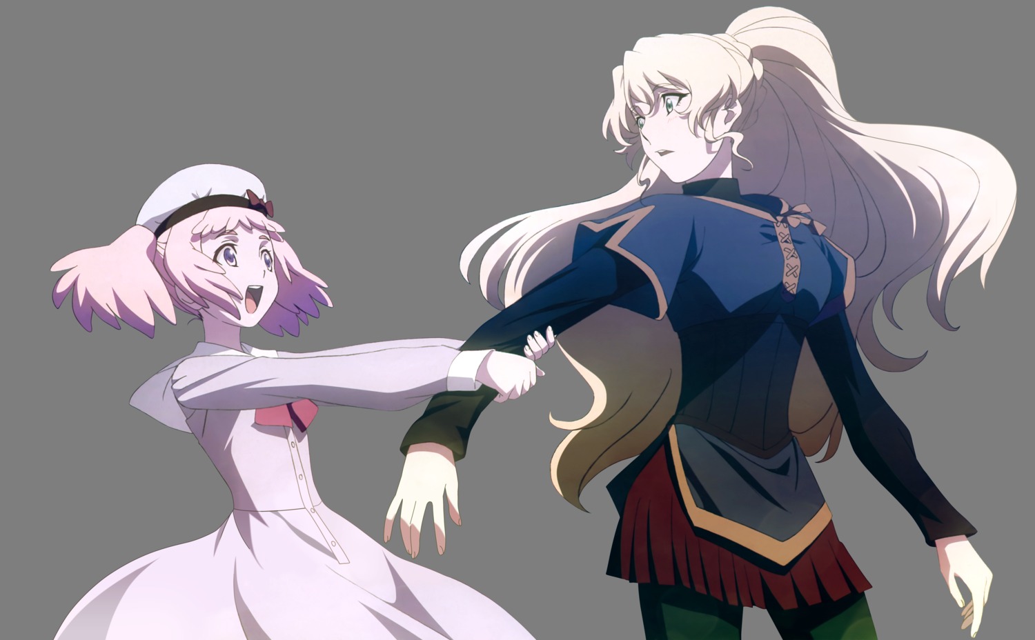 alicetelia_february, kirameki_mamika, pantyhose, re:creators, seifuku, suzuki_isamu, transparent_png