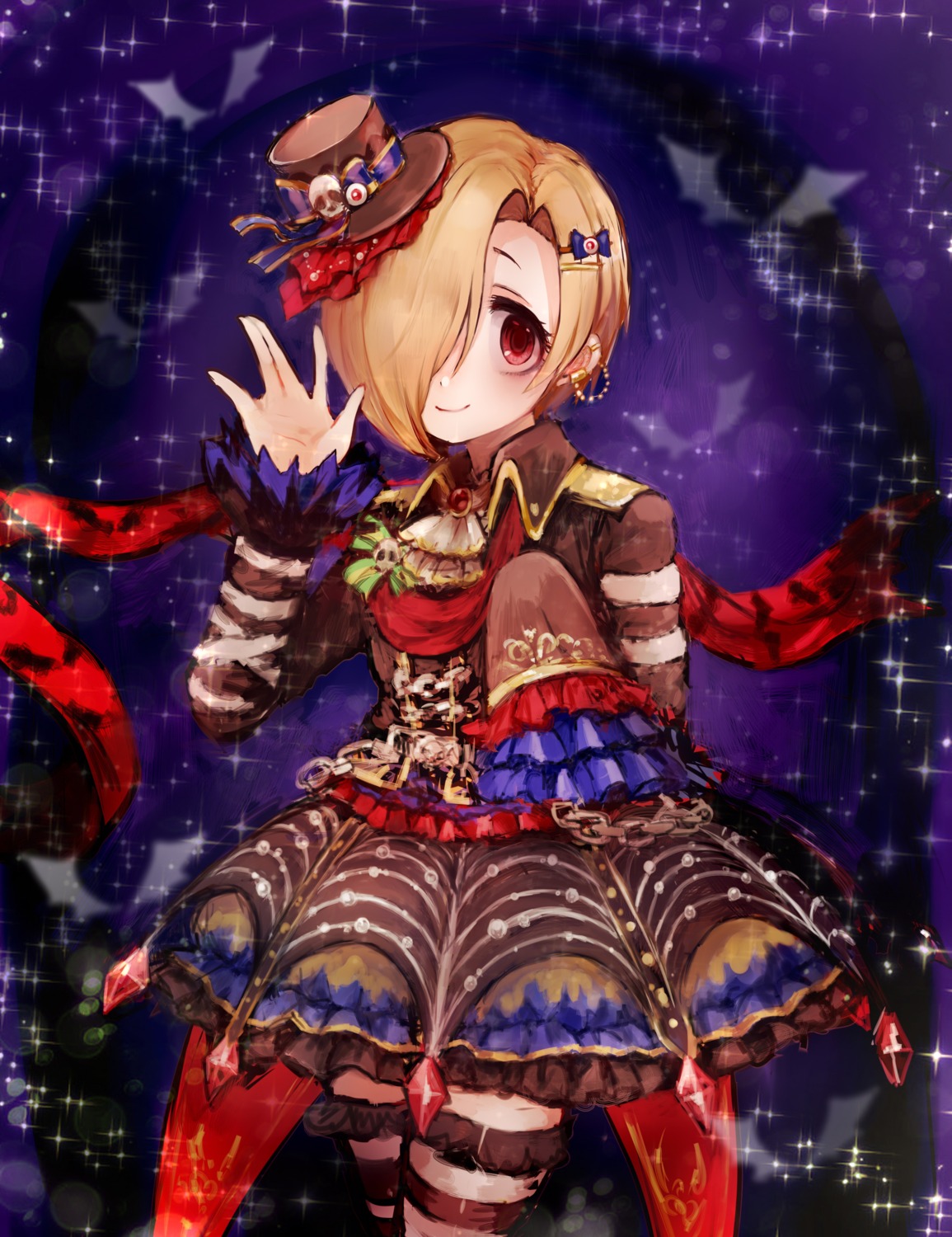 dress, kuromitsu_maria, shirasaka_koume, the_idolm@ster, the_idolm@ster_cinderella_girls, thighhighs