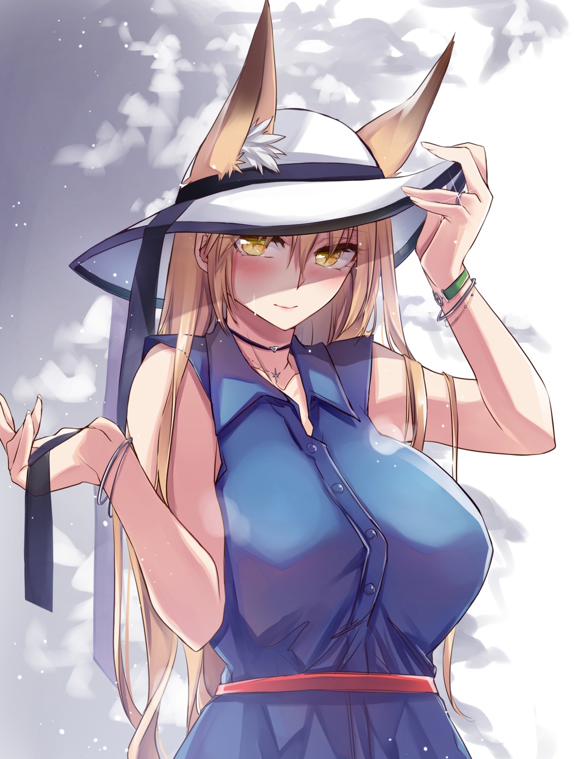 animal_ears, dress, shizu-chan, yukibuster