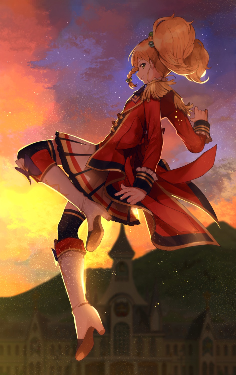 aikatsu!, aikatsu_stars!, heels, hitoto, nikaidou_yuzu, thighhighs