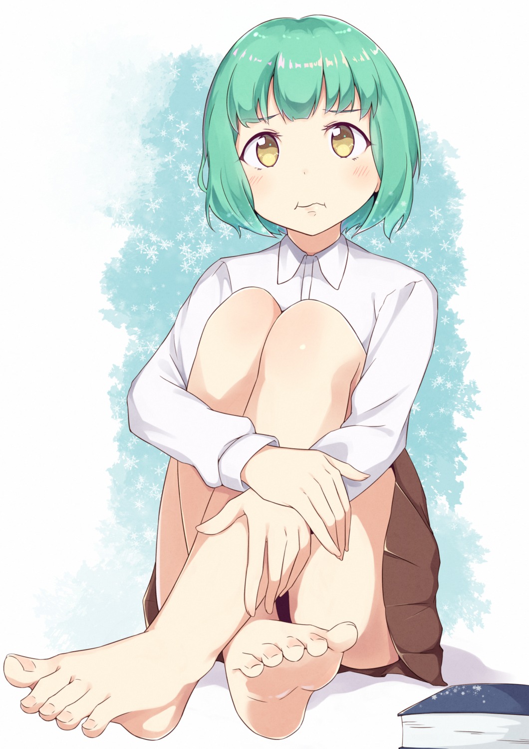 bushinofuji, demi-chan_wa_kataritai, feet, kusakabe_yuki_(demi-chan_wa_kataritai), seifuku