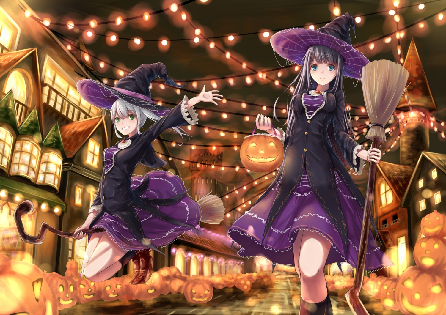 aira_(gohei708), dress, halloween, witch