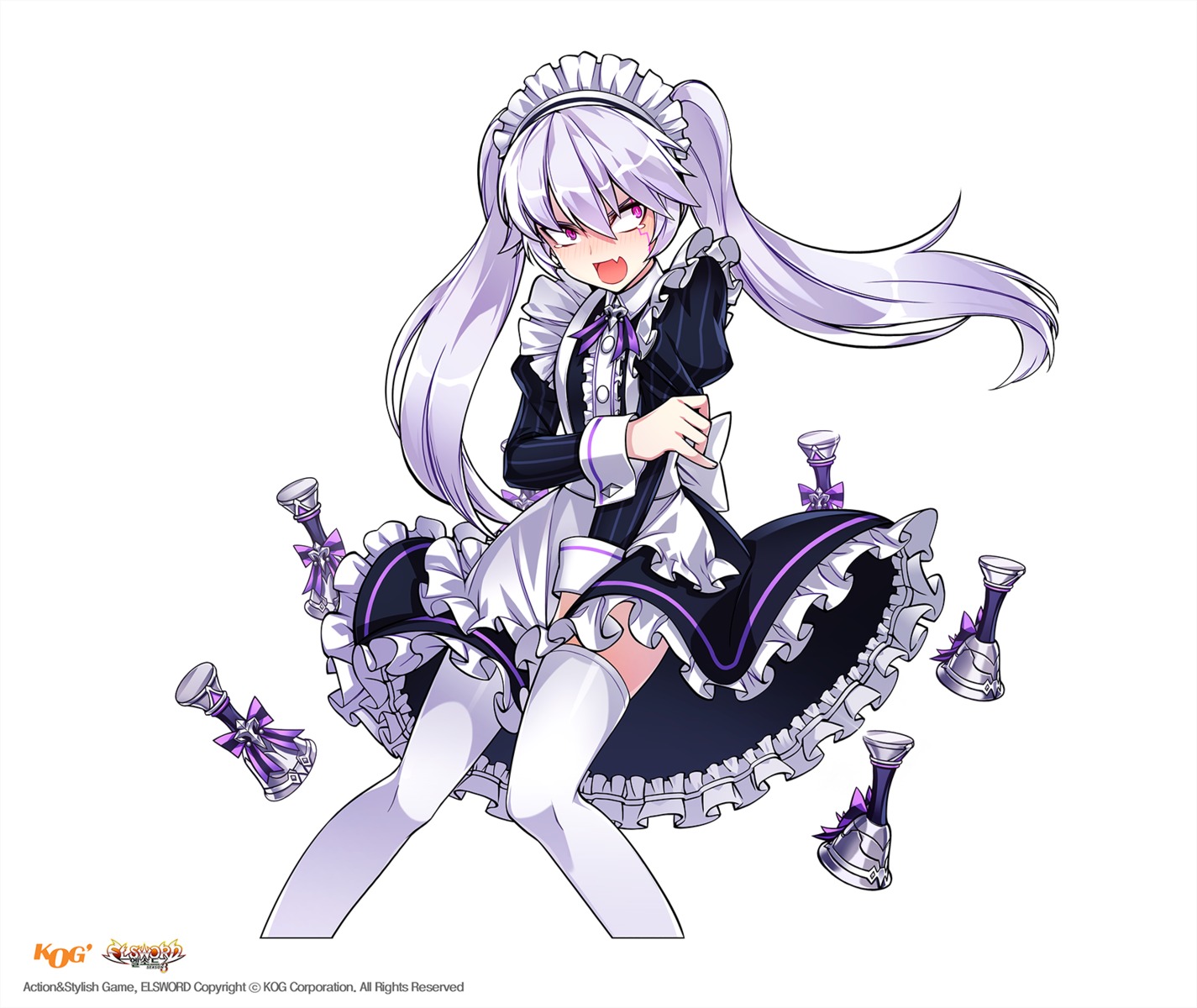 add_(elsword), elsword, hwansang, maid, thighhighs, trap