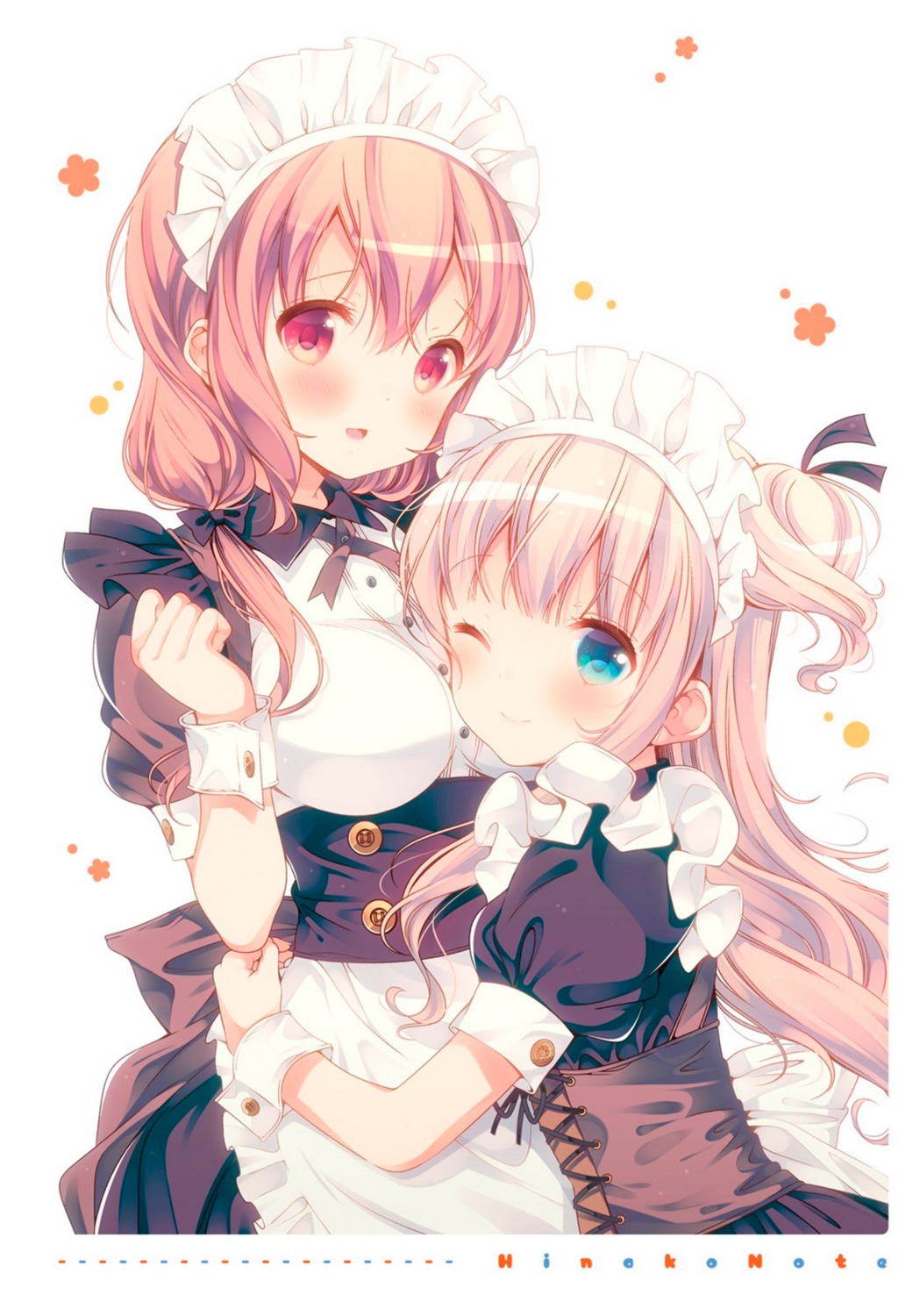 hiiragi_mayuki, hinako_note, maid, mitsuki, sakuragi_hinako