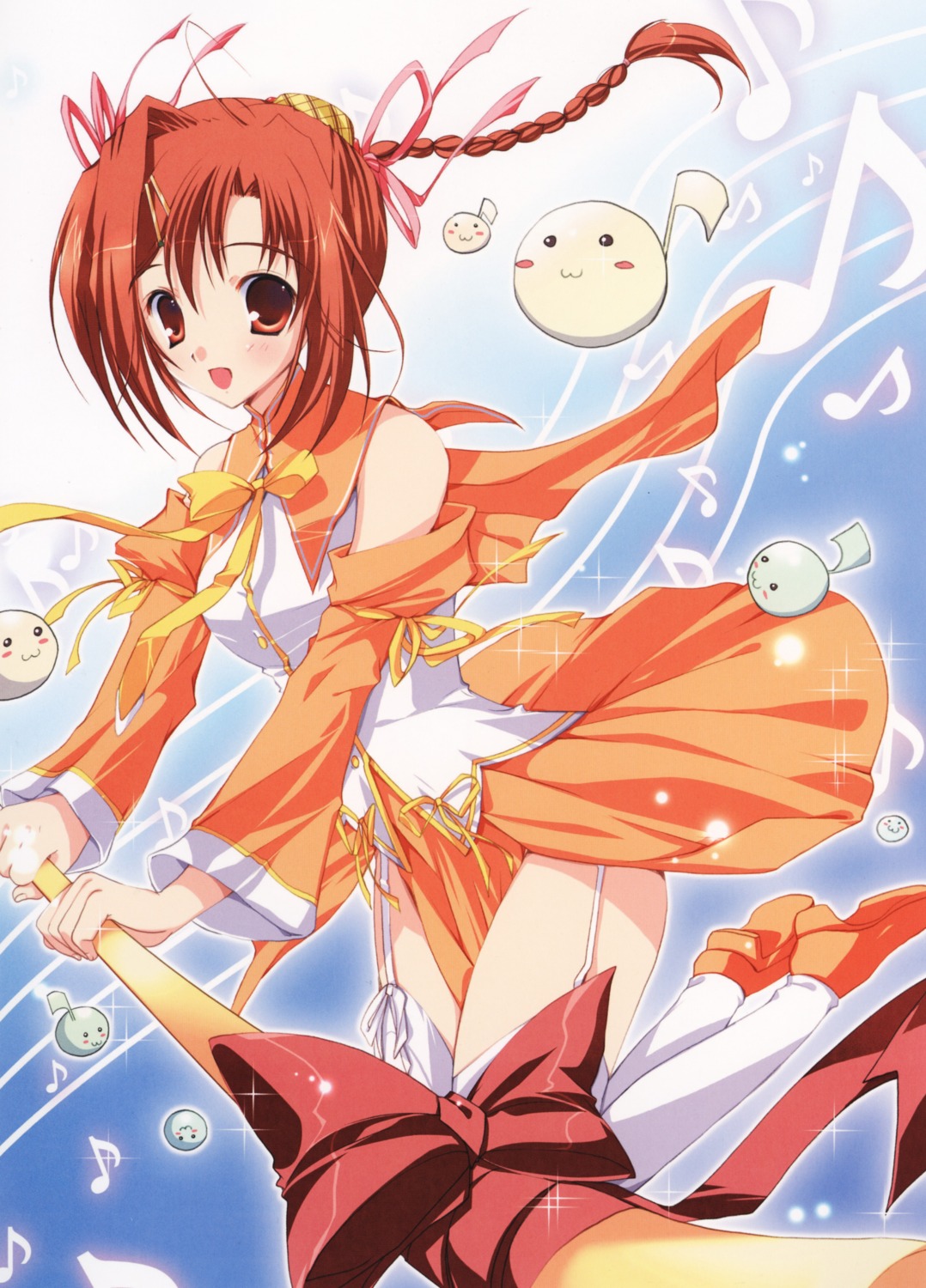 happiness, kamisaka_haruhi, mikeou, stockings, thighhighs