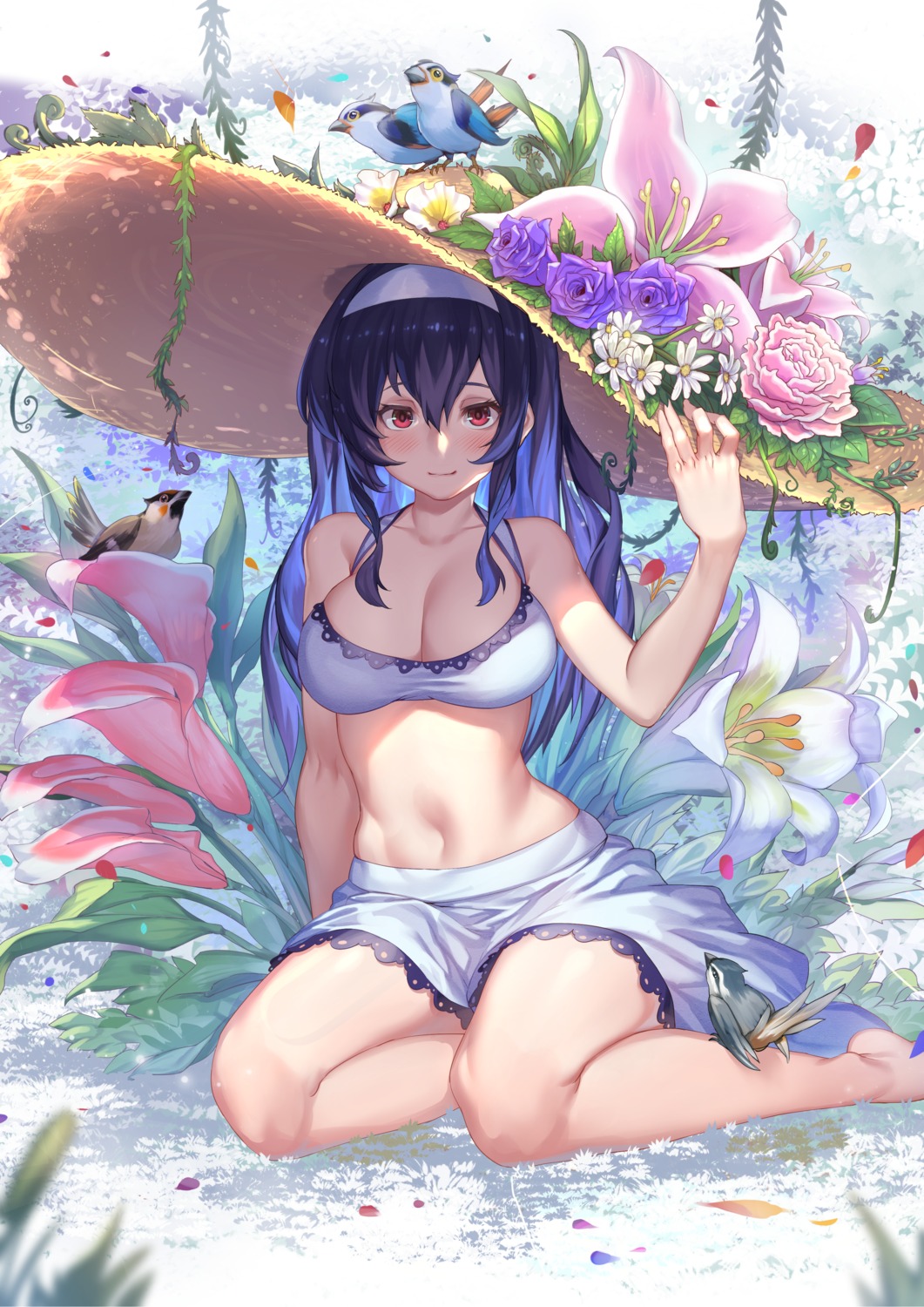 bikini, cleavage, kasumigaoka_utaha, raijuu_(bakanara), saenai_heroine_no_sodatekata, swimsuits