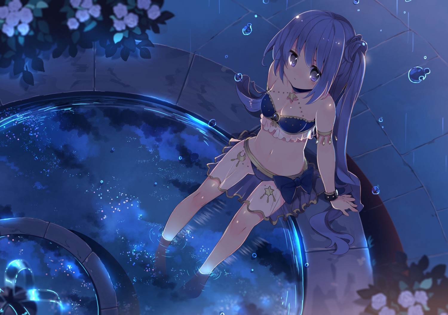 bikini, cleavage, rugo, see_through, swimsuits, wet