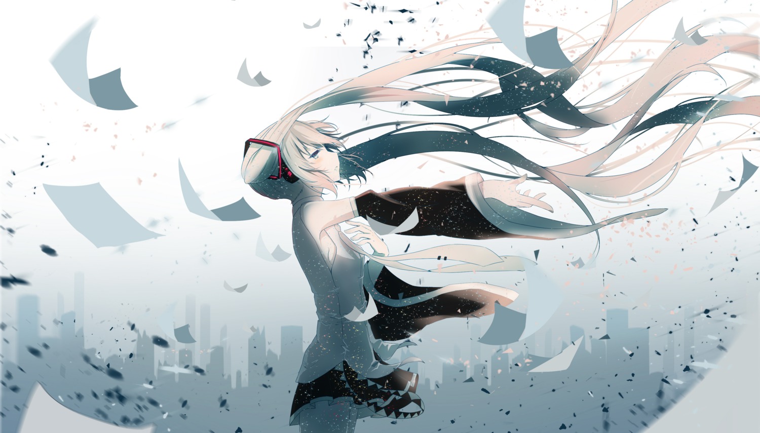 hatsune_miku, re:rin, vocaloid