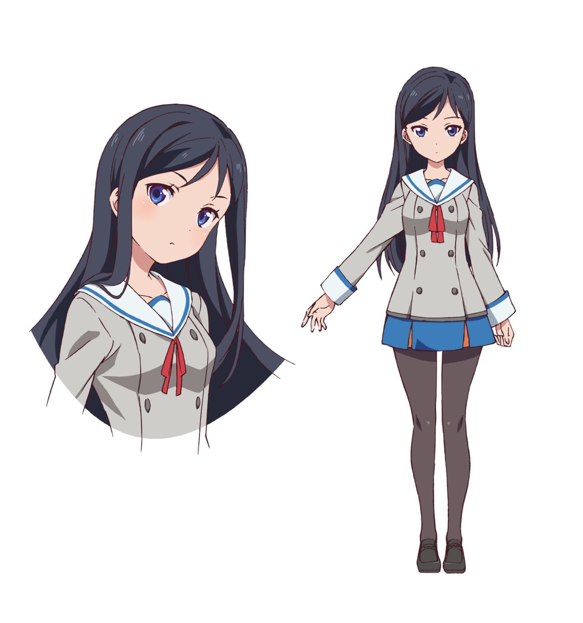action_heroine_cheer_fruits, pantyhose, seifuku, shirogane_misaki