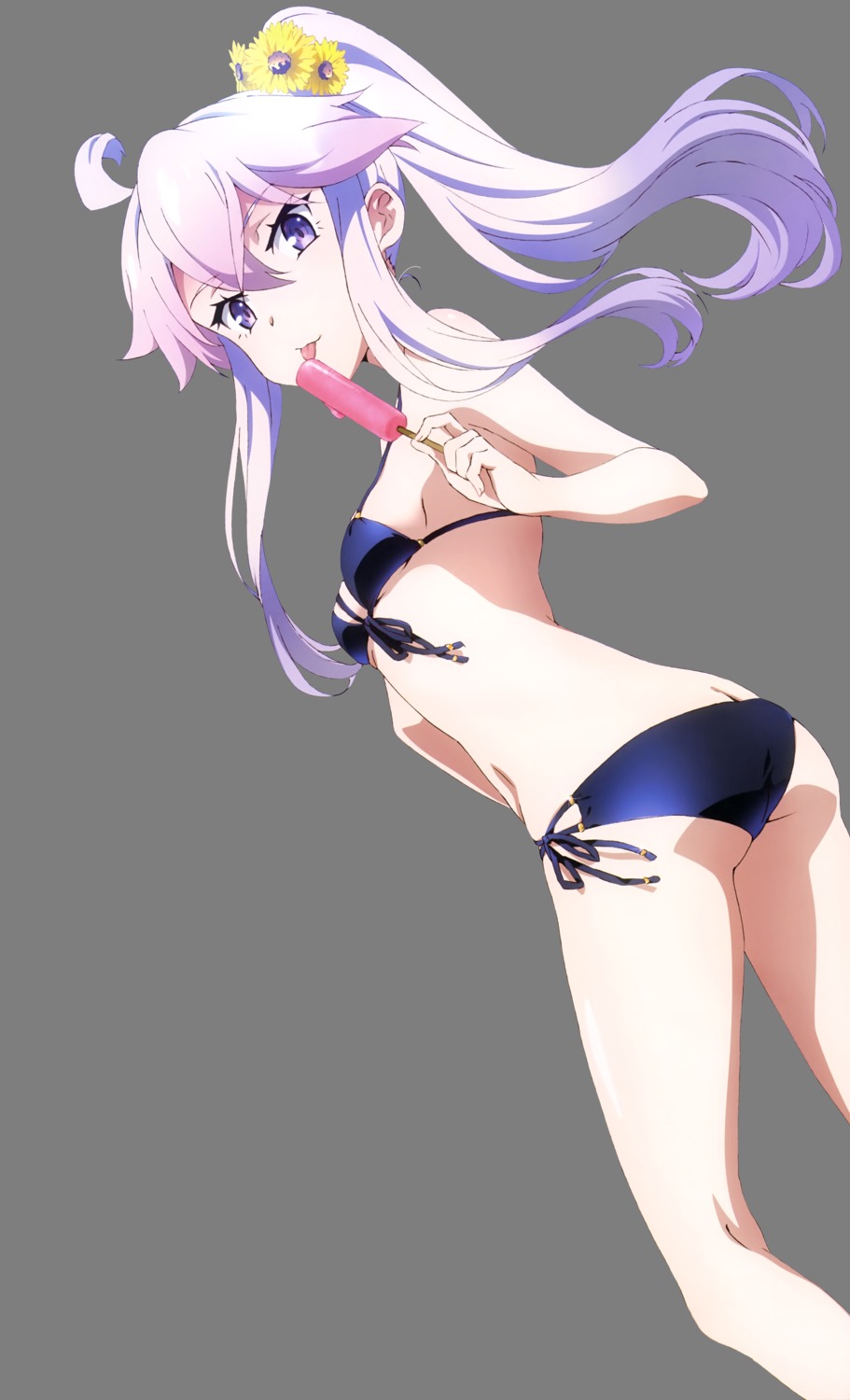 ass, bikini, igawa_norie, swimsuits, transparent_png, zero_(zero_kara_hajimeru_mahou_no_sho), zero_kara_hajimeru_mahou_no_sho