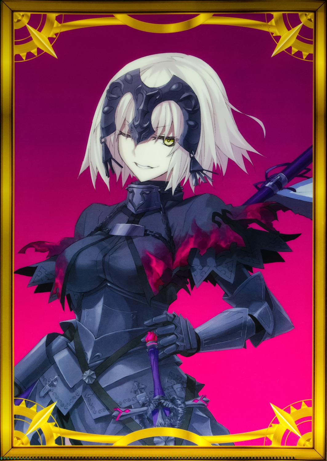 armor, fate/grand_order, jeanne_d'arc, jeanne_d'arc_alter_(fate), konoe_ototsugu, sword