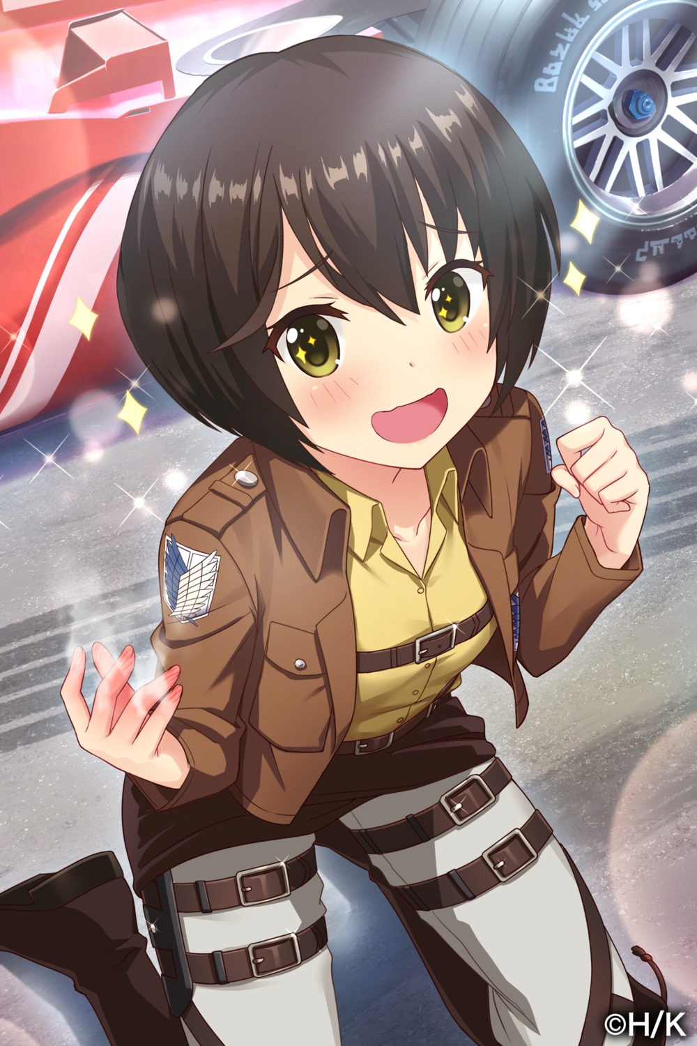 alternative_girls, cosplay, shingeki_no_kyojin, tachibana_naomi, tagme, uniform