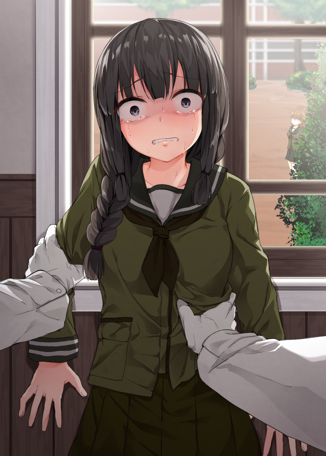 admiral_(kancolle), jack_dempa, kantai_collection, kitakami_(kancolle), ooi_(kancolle), seifuku