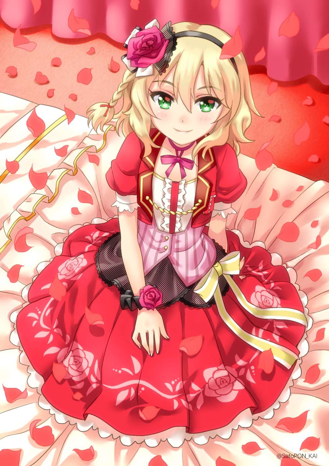 dress, sakurai_momoka_(idolm@ster), sato-pon, the_idolm@ster, the_idolm@ster_cinderella_girls, the_idolm@ster_cinderella_girls_u149