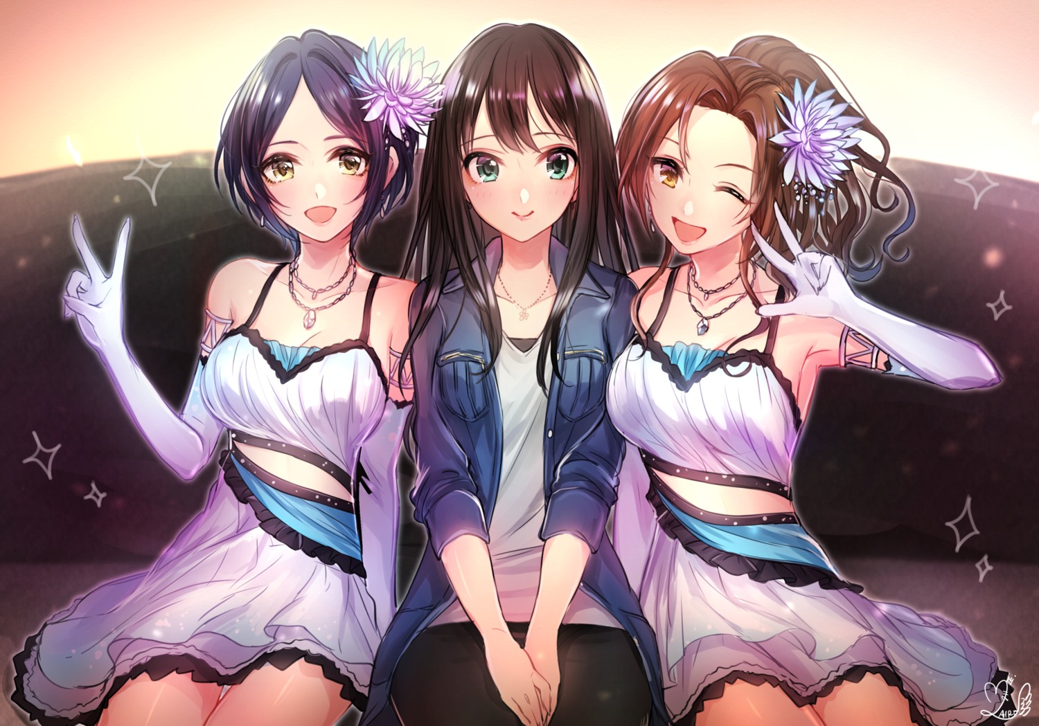 hayami_kanade, kawashima_mizuki, mairo, shibuya_rin, the_idolm@ster, the_idolm@ster_cinderella_girls
