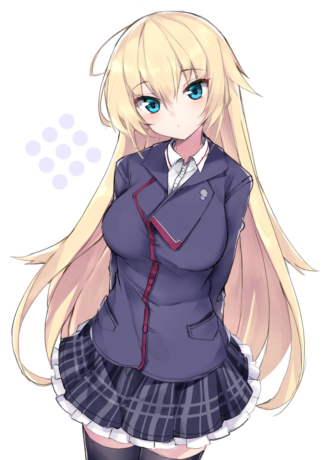 haruyuki, seifuku, thighhighs