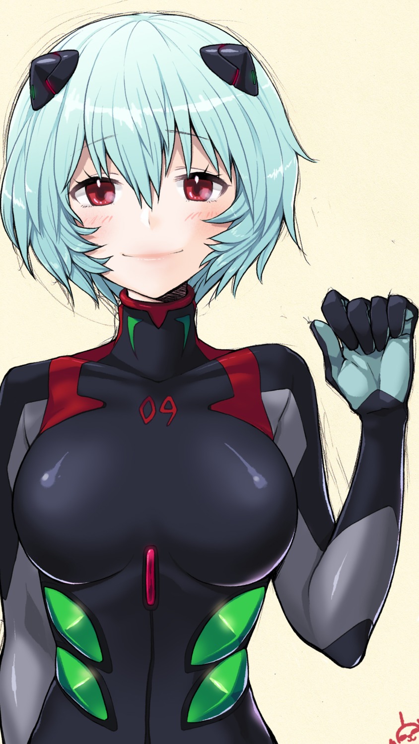 ayanami_rei, bodysuit, hirune_(rekipon), neon_genesis_evangelion