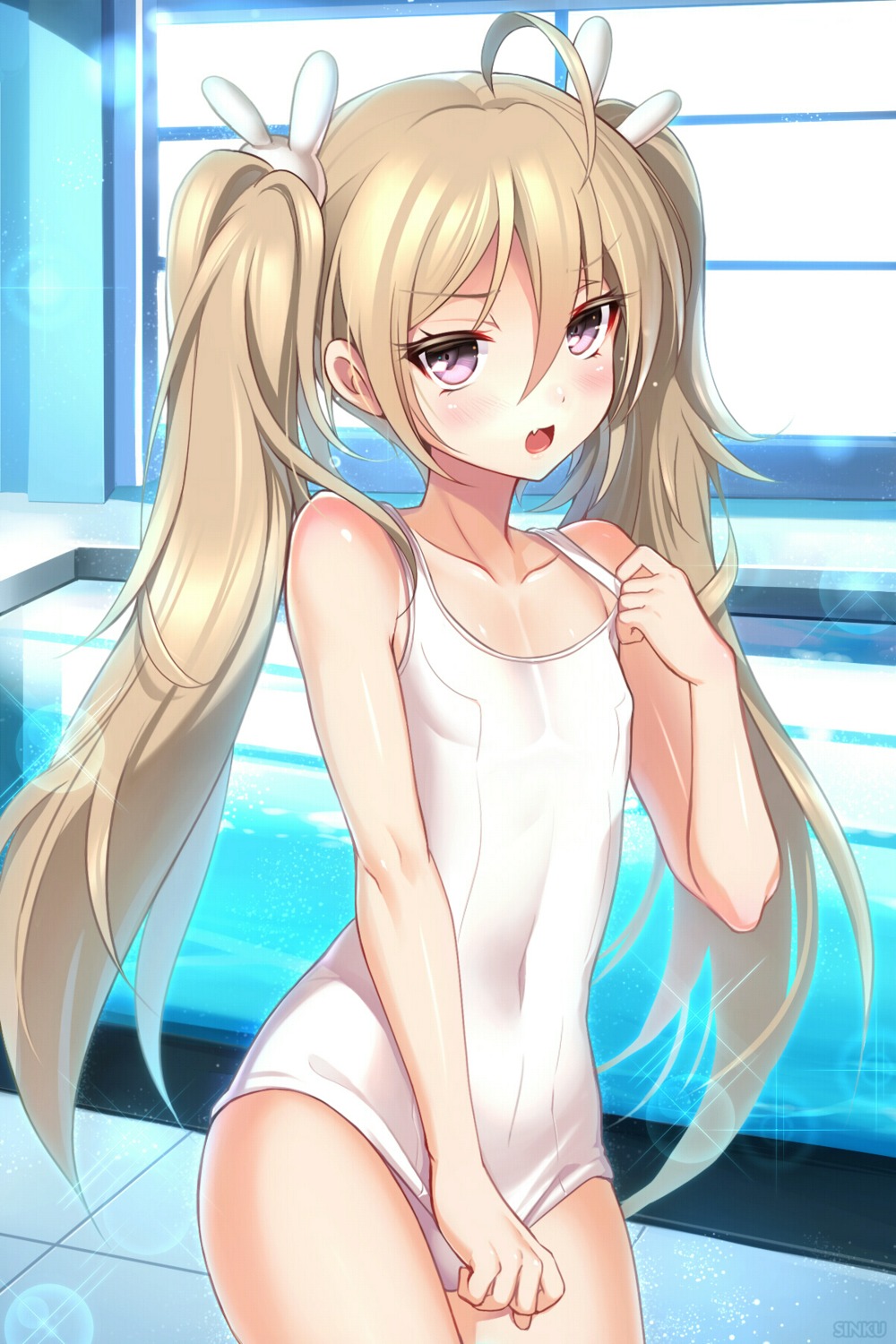 school_swimsuit, swimsuits, trap, yadamon