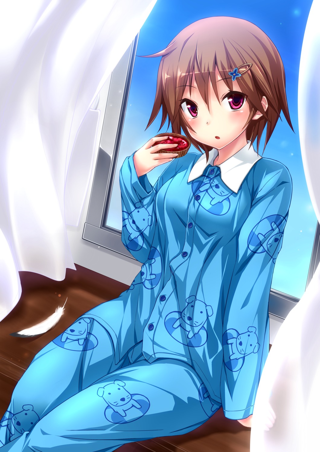 hapymaher, pajama, toriumi_yuuko, ugume