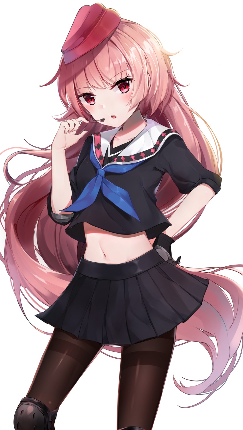 bada_(jksh5056), girls_frontline, ntw-20_(girls_frontline), pantyhose, seifuku